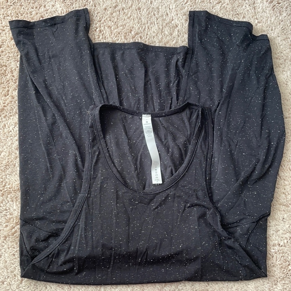 Lululemon tie back tank top